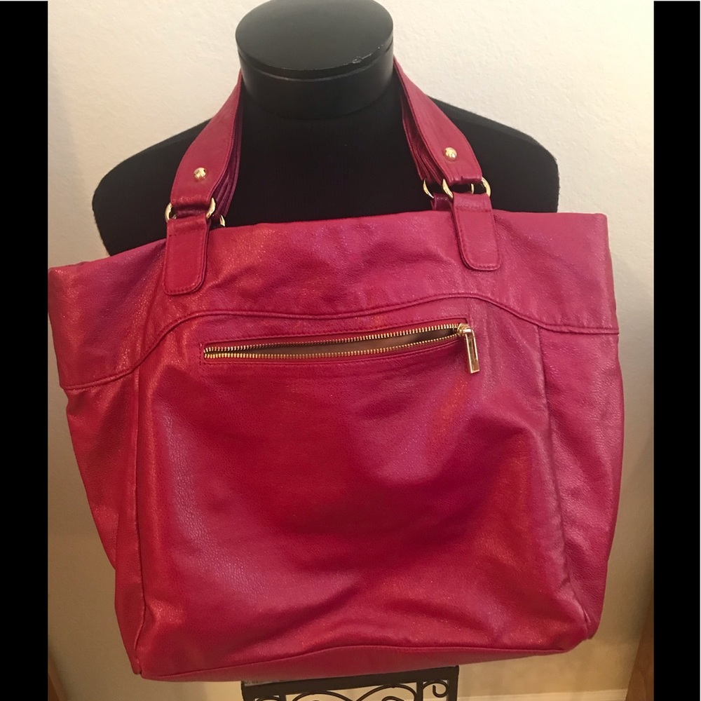 Euc Coco Since 1971 Raspberry Tote - image 3